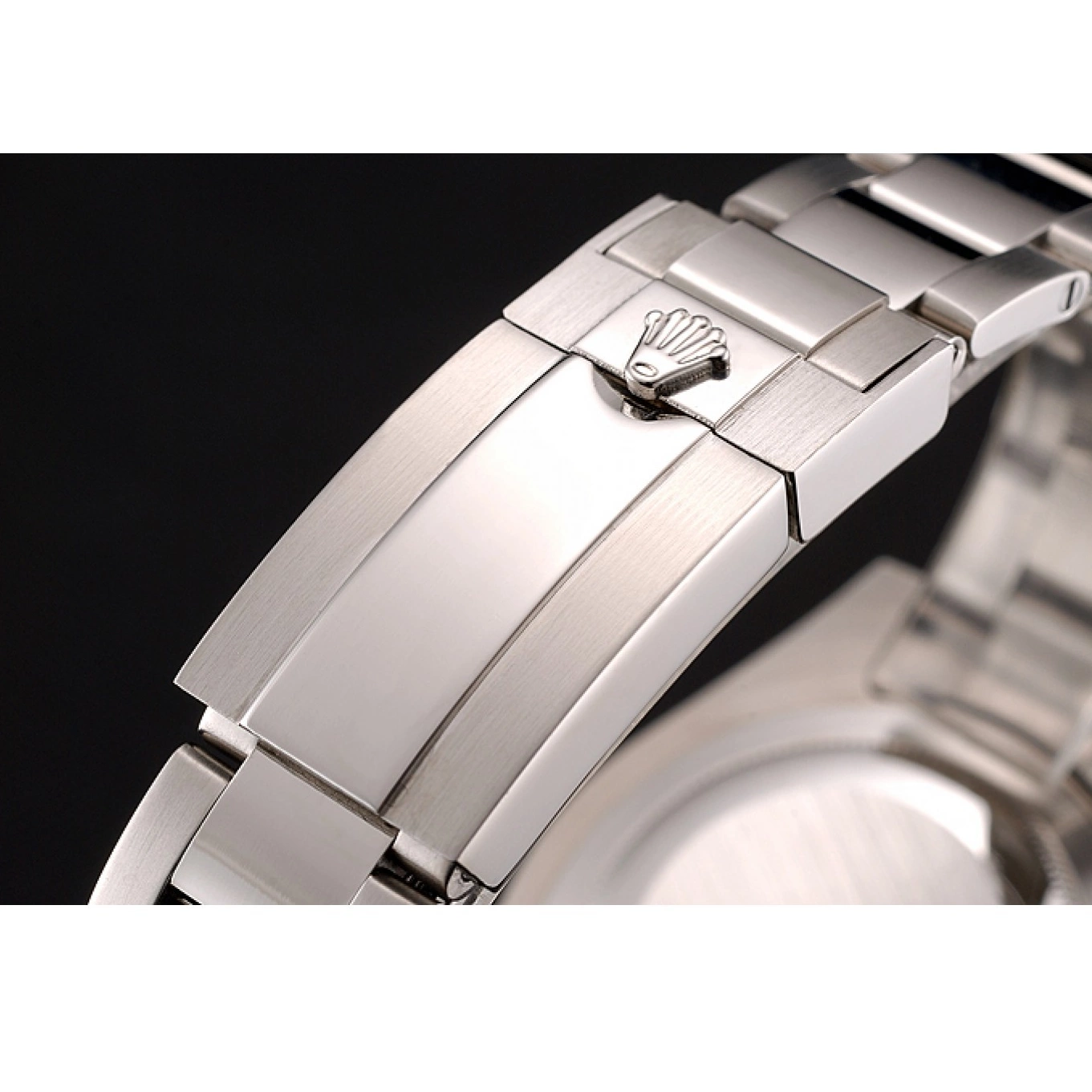 Aaa fake watches Steel 1454069 Stainless Submariner Bracelet Green Dial Rolex 0526